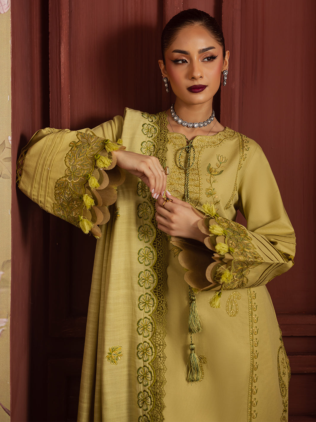 Mahnur | Nova Khaddar 25 | NK - 10 - by Libasekhas UK - Registered Vendor of : Mahnur - 100% Original Designer Dress