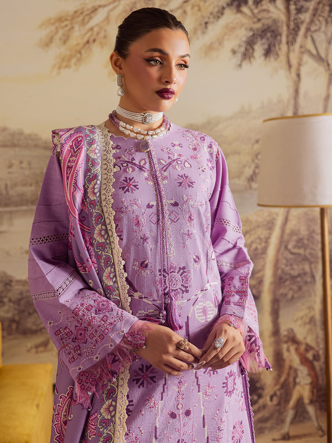 Mahnur | Nova Khaddar 25 | NK - 11 - by Libasekhas UK - Registered Vendor of : Mahnur - 100% Original Designer Dress