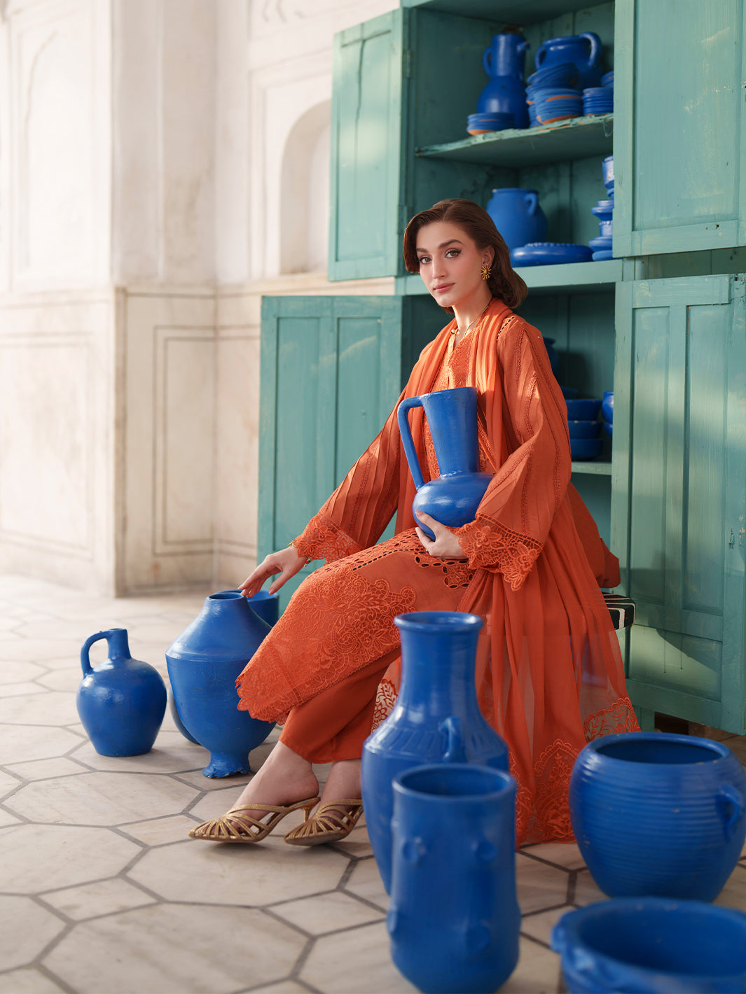 Mahnur | Nilofer Luxury Lawn 26 | NL-11 - by Libasekhas UK - Registered Vendor of : Mahnur - 100% Original Designer Dress