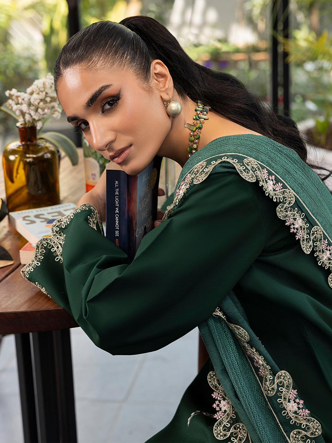 Izel | Meadow Muse Embroidered Lawn 25 | NOORE - by - Libasekhas UK - Registered Vendor of : Izel - 100% Original Designer Dresss