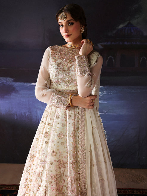 Mahnur | Pakeeza Luxury Formals | Nureh | PK - 06 - by Libasekhas UK - Registered Vendor of : Mahnur - 100% Original Designer Dress