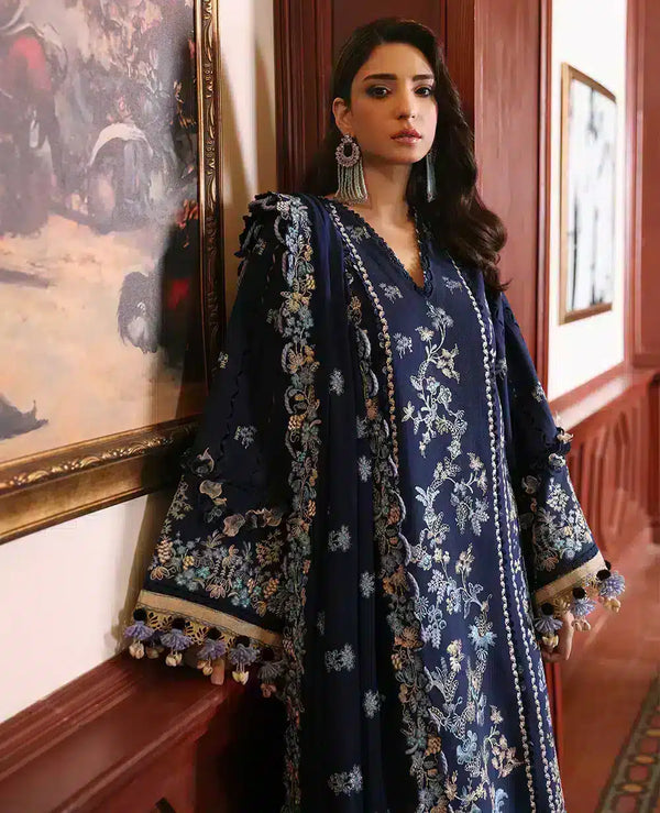 Republic Womenswear | Noemei Luxury Shawl 23 | NWU23-D2-A - by - Libasekhas UK - Registered Vendor of : Republic Womenswear - 100% Original Designer Dresss