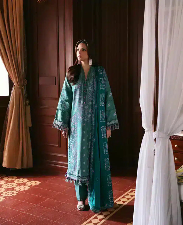Republic Womenswear | Noemei Luxury Shawl 23 | NWU23-D4-B - by - Libasekhas UK - Registered Vendor of : Republic Womenswear - 100% Original Designer Dresss