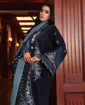 Republic Womenswear | Noemei Luxury Shawl 23 | NWU23-D5-B - by - Libasekhas UK - Registered Vendor of : Republic Womenswear - 100% Original Designer Dresss