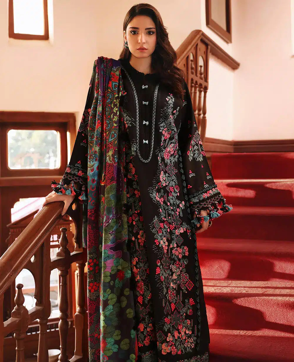 Republic Womenswear | Noemei Luxury Shawl 23 | NWU23-D6-A - by - Libasekhas UK - Registered Vendor of : Republic Womenswear - 100% Original Designer Dresss