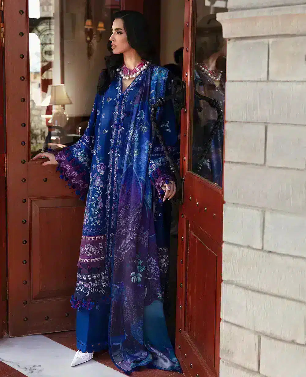 Republic Womenswear | Noemei Luxury Shawl 23 | NWU23-D8-A - by - Libasekhas UK - Registered Vendor of : Republic Womenswear - 100% Original Designer Dresss