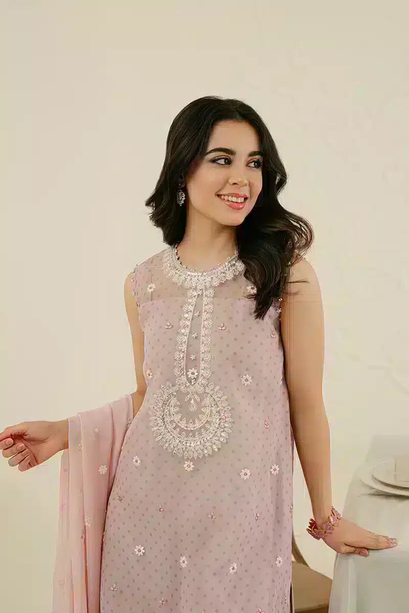 Cross Stitch | Wedding Festive 23 | CRADLE PINK - by - Libasekhas UK - Registered Vendor of : Cross Stitch - 100% Original Designer Dresss