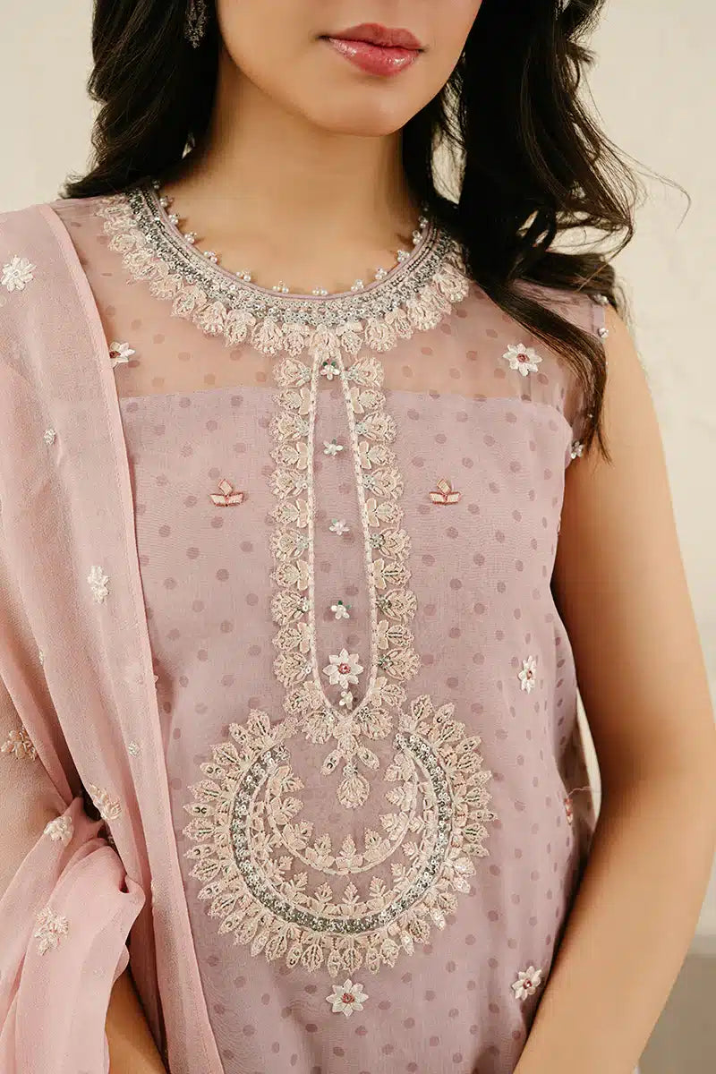 Cross Stitch | Wedding Festive 23 | CRADLE PINK - by - Libasekhas UK - Registered Vendor of : Cross Stitch - 100% Original Designer Dresss