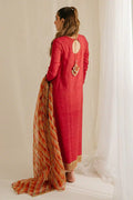 Cross Stitch | Wedding Festive 23 | POMPEIAN RED - by - Libasekhas UK - Registered Vendor of : Cross Stitch - 100% Original Designer Dresss