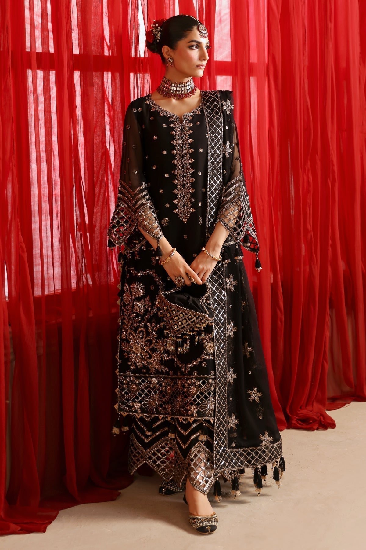 Alizeh | Reena Wedding Formals | AF-HM-4026-NAINA - by - Libasekhas UK - Registered Vendor of : Alizeh - 100% Original Designer Dresss