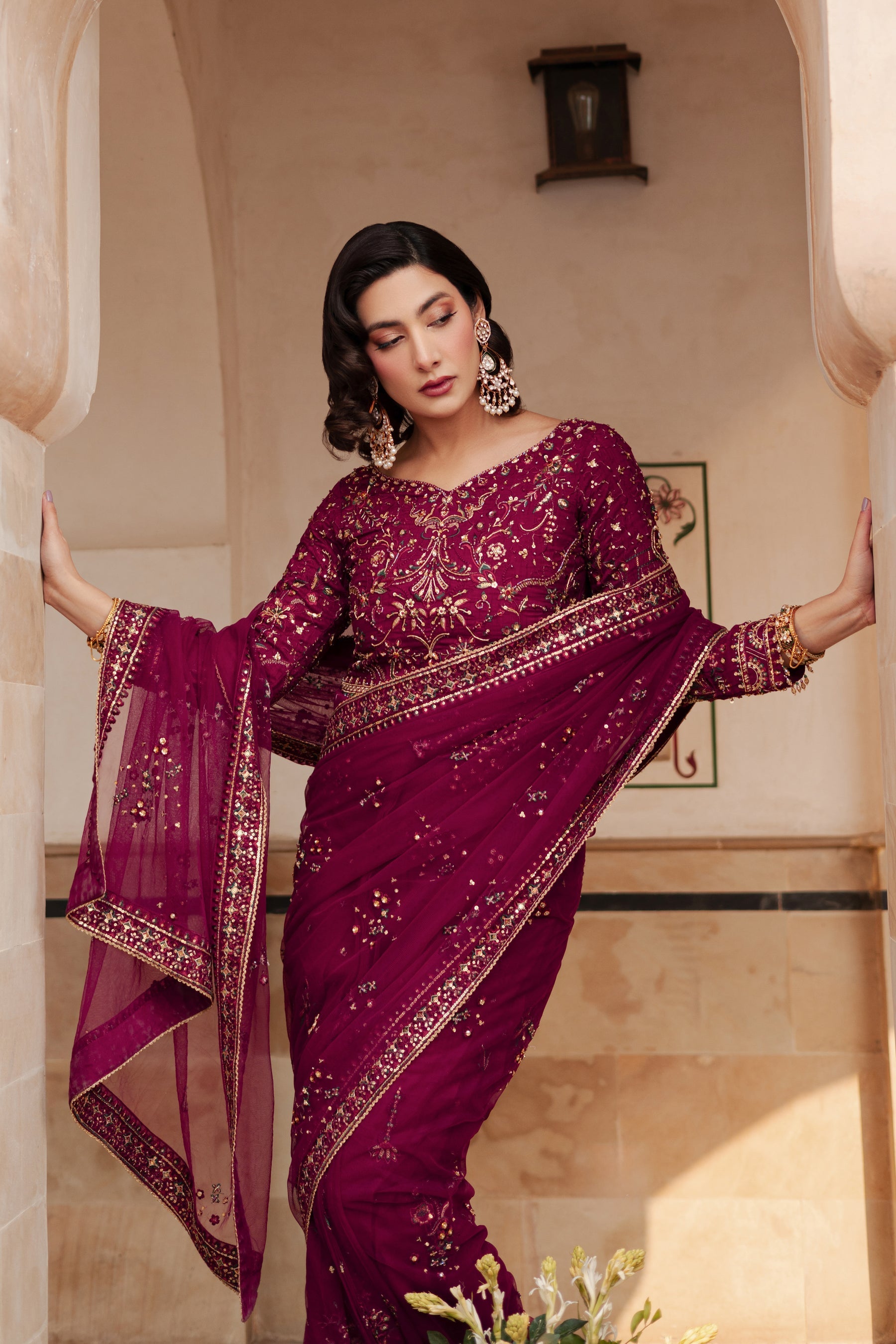 Naqshi | Ghar Ki Shadi | Meeru - by - Libasekhas UK - Registered Vendor of : Naqshi - 100% Original Designer Dresss