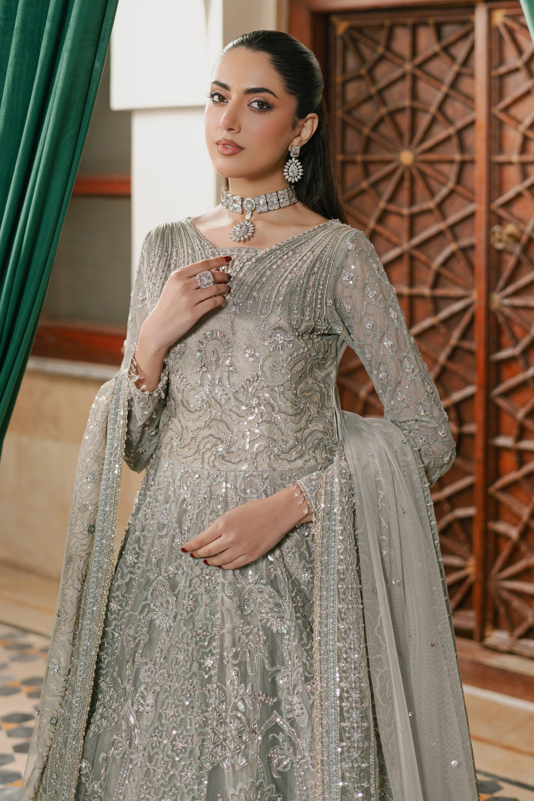 Naqshi | Ghar Ki Shadi | Arminha - by - Libasekhas UK - Registered Vendor of : Naqshi - 100% Original Designer Dresss