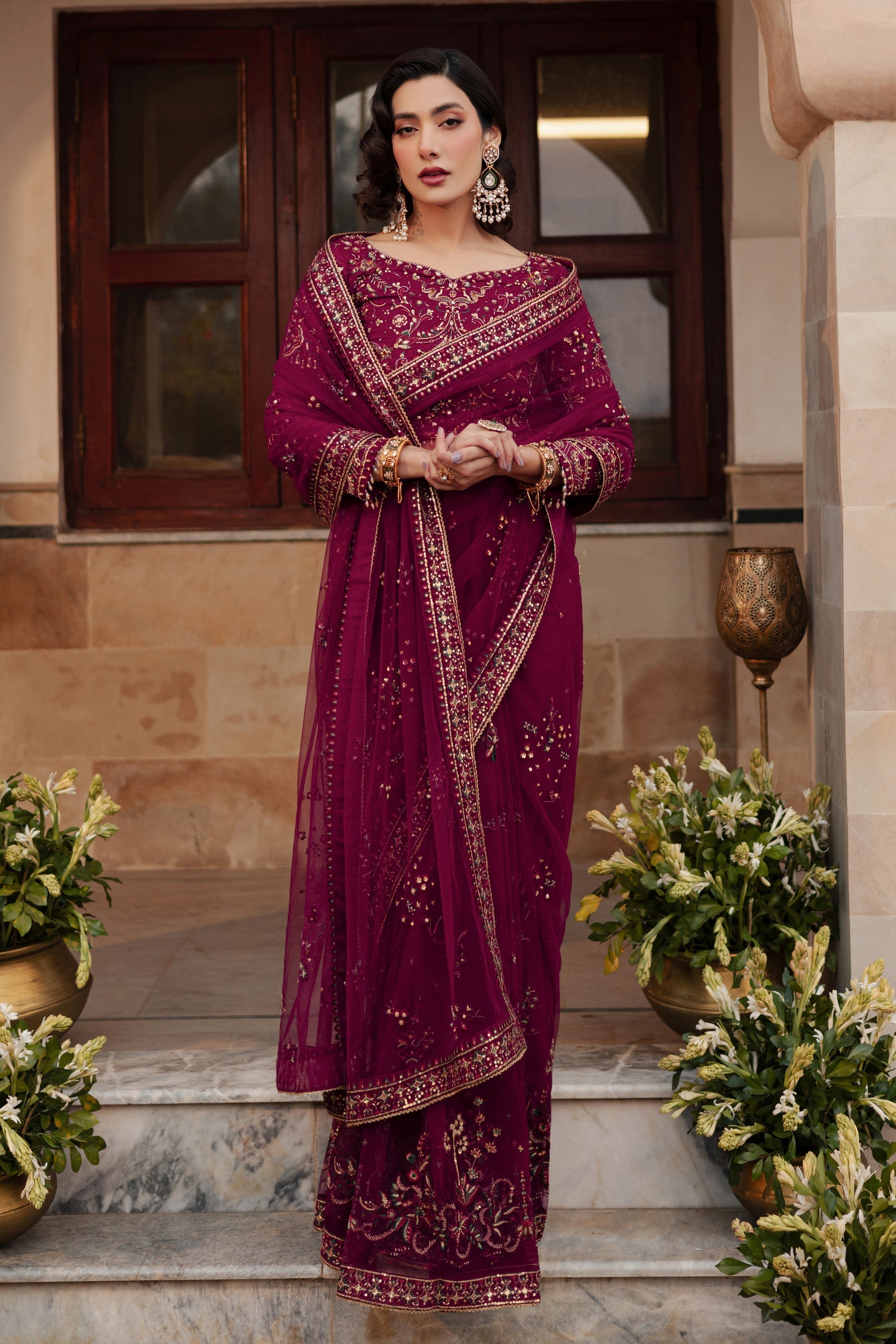 Naqshi | Ghar Ki Shadi | Meeru - by - Libasekhas UK - Registered Vendor of : Naqshi - 100% Original Designer Dresss