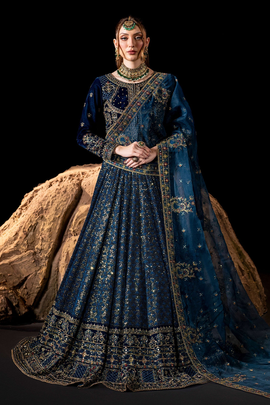 Naqshi | Makhmal 24 |  Rija - by - Libasekhas UK - Registered Vendor of : Naqshi - 100% Original Designer Dresss