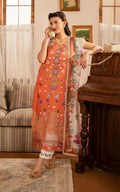 Asifa and Nabeel | Meraki Vintage 25 | Naranji (MVL25-01) - by - Libasekhas UK - Registered Vendor of : Asifa and Nabeel - 100% Original Designer Dresss