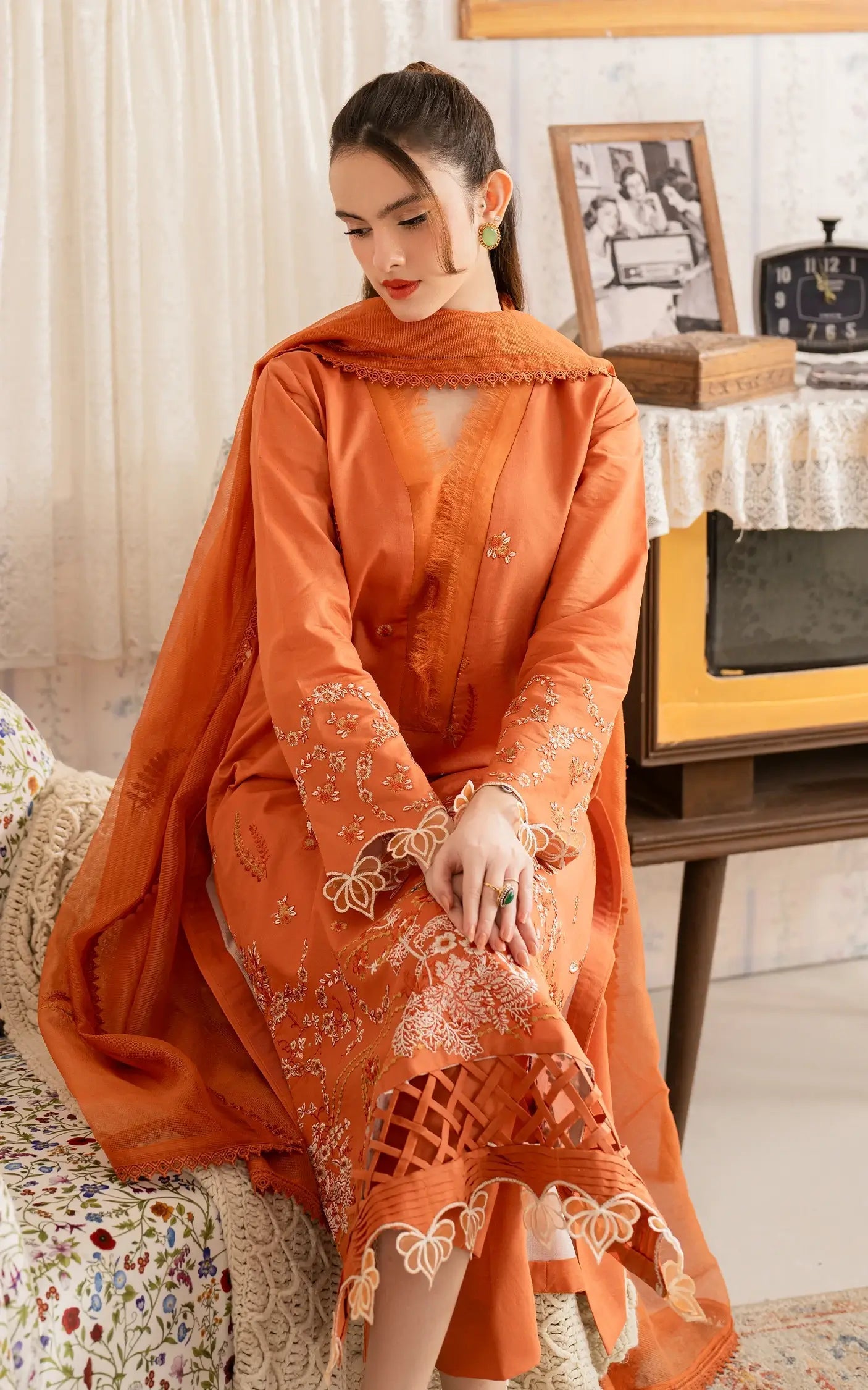 Asifa and Nabeel | Meraki Vintage 25 | Nargis (MVL25-19) - by - Libasekhas UK - Registered Vendor of : Asifa and Nabeel - 100% Original Designer Dresss