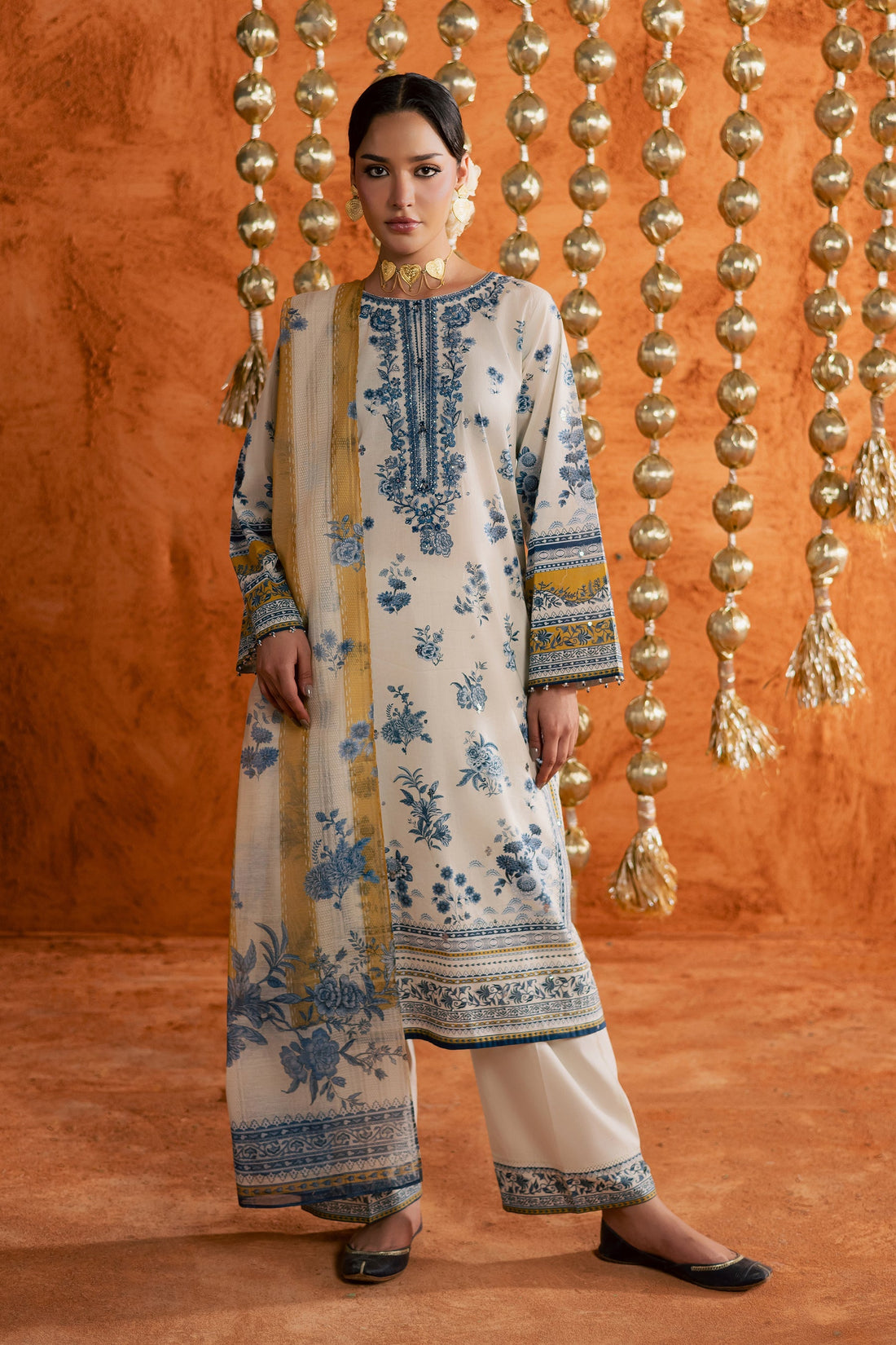 Batik | Festive Eid 26 | Nariman - by Libasekhas - Registered Vendor of : Batik - 100% Original Designer Dress