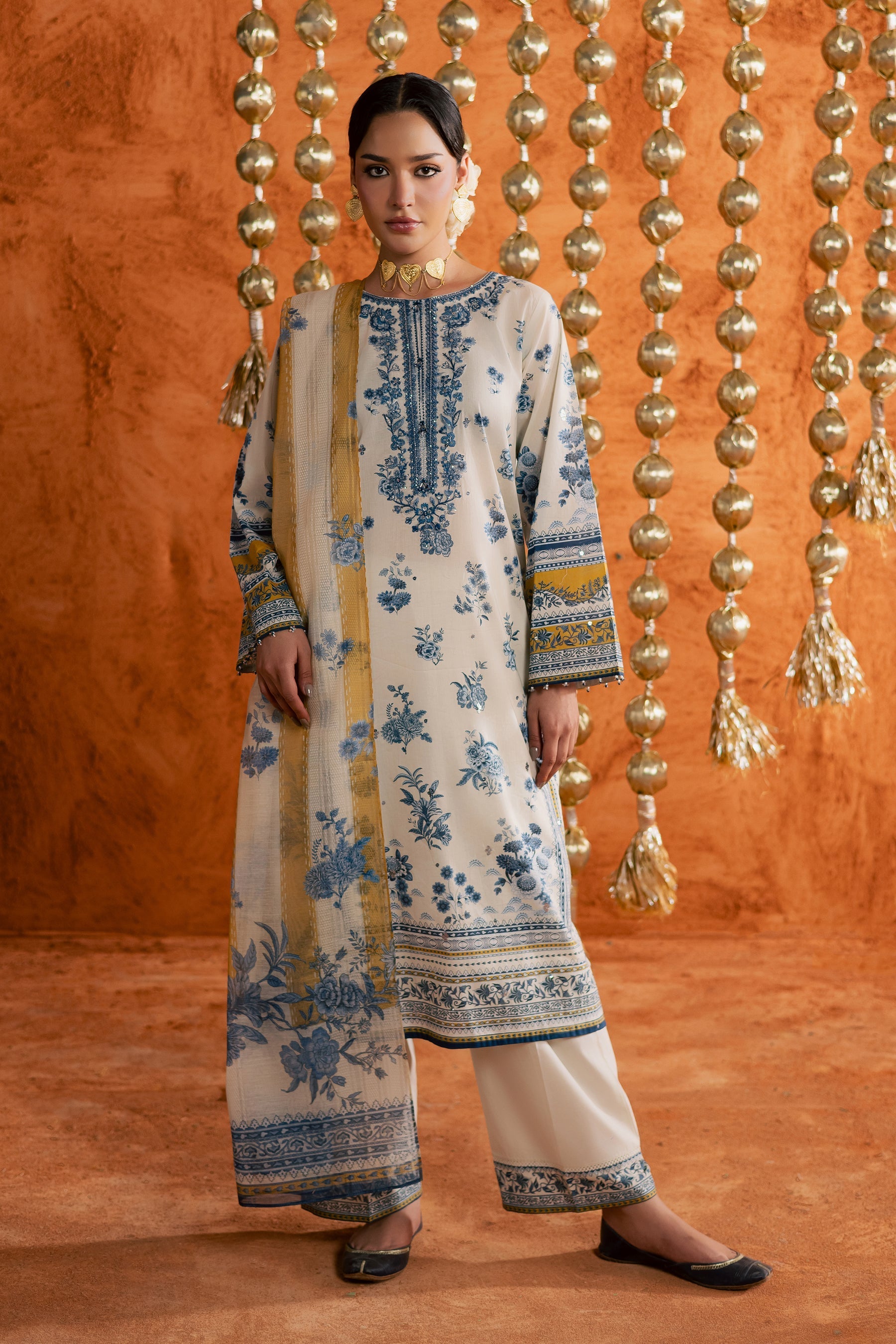 Batik | Festive Eid 26 | Nariman - by Libasekhas - Registered Vendor of : Batik - 100% Original Designer Dress