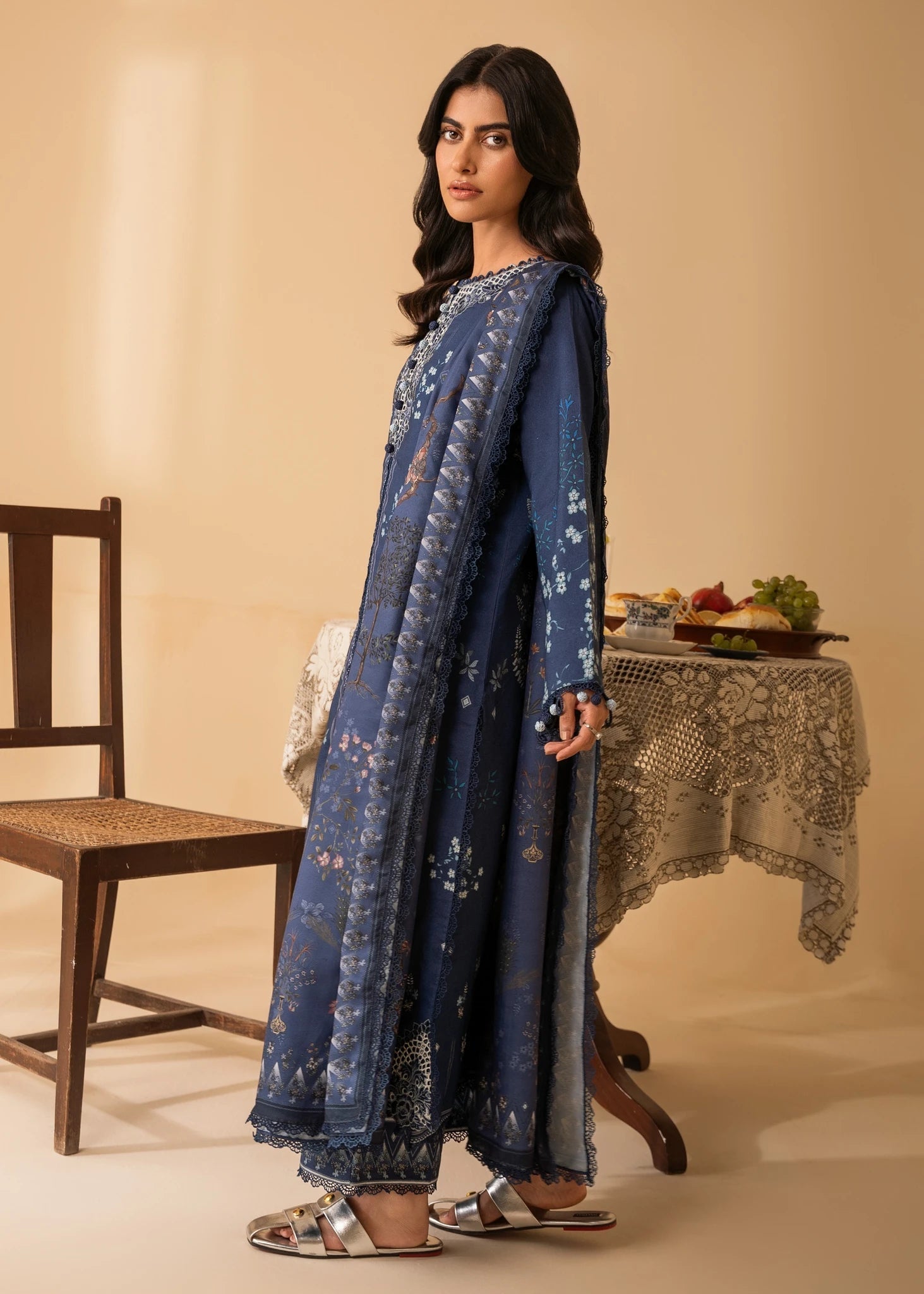 Nureh | Shades of Winter | LYRA (AZ-08) - by - Libasekhas UK - Registered Vendor of : Nureh - 100% Original Designer Dresss