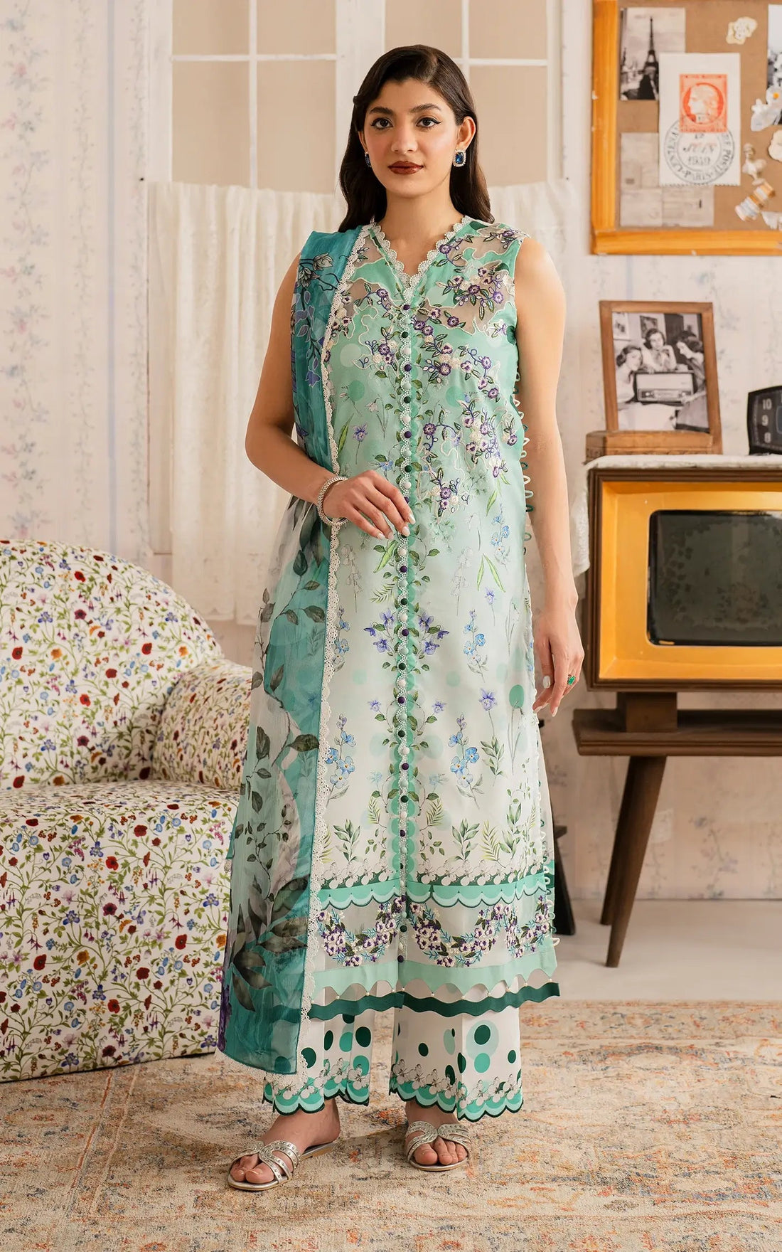 Asifa and Nabeel | Meraki Vintage 25 | Nazneen (MVL25-15) - by - Libasekhas UK - Registered Vendor of : Asifa and Nabeel - 100% Original Designer Dresss