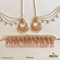 Necklace-0441 - by - Libasekhas UK - Registered Vendor of : Zeesy - 100% Original Designer Dresss