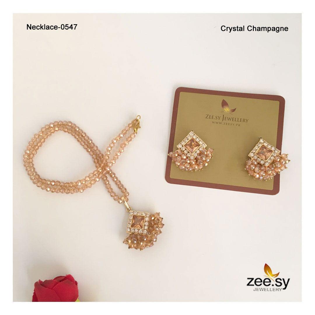 Necklace-0547 - by - Libasekhas UK - Registered Vendor of : Zeesy - 100% Original Designer Dresss