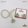 Necklace-0547 - by - Libasekhas UK - Registered Vendor of : Zeesy - 100% Original Designer Dresss