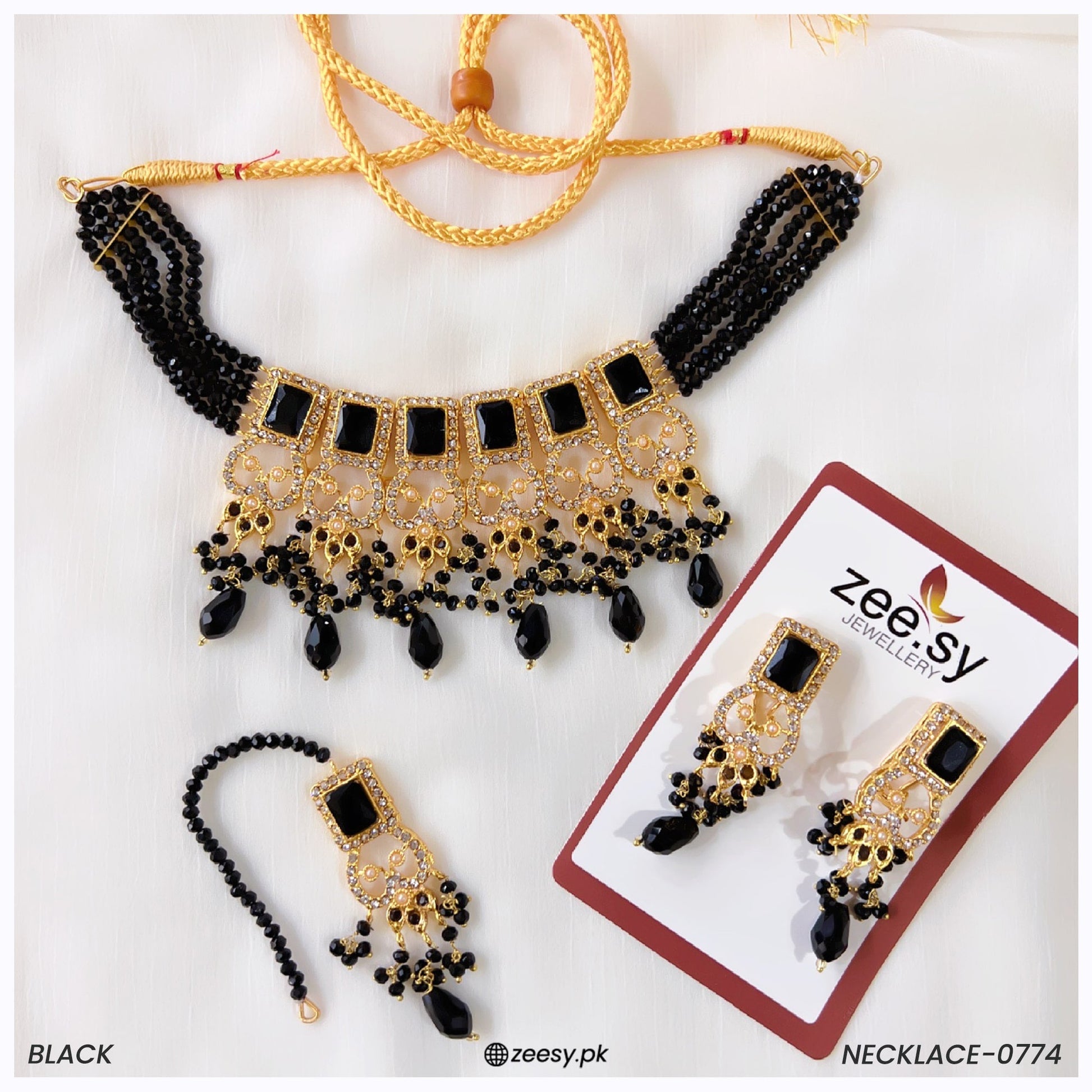 Necklace-0774 - by - Libasekhas UK - Registered Vendor of : Zeesy - 100% Original Designer Dresss