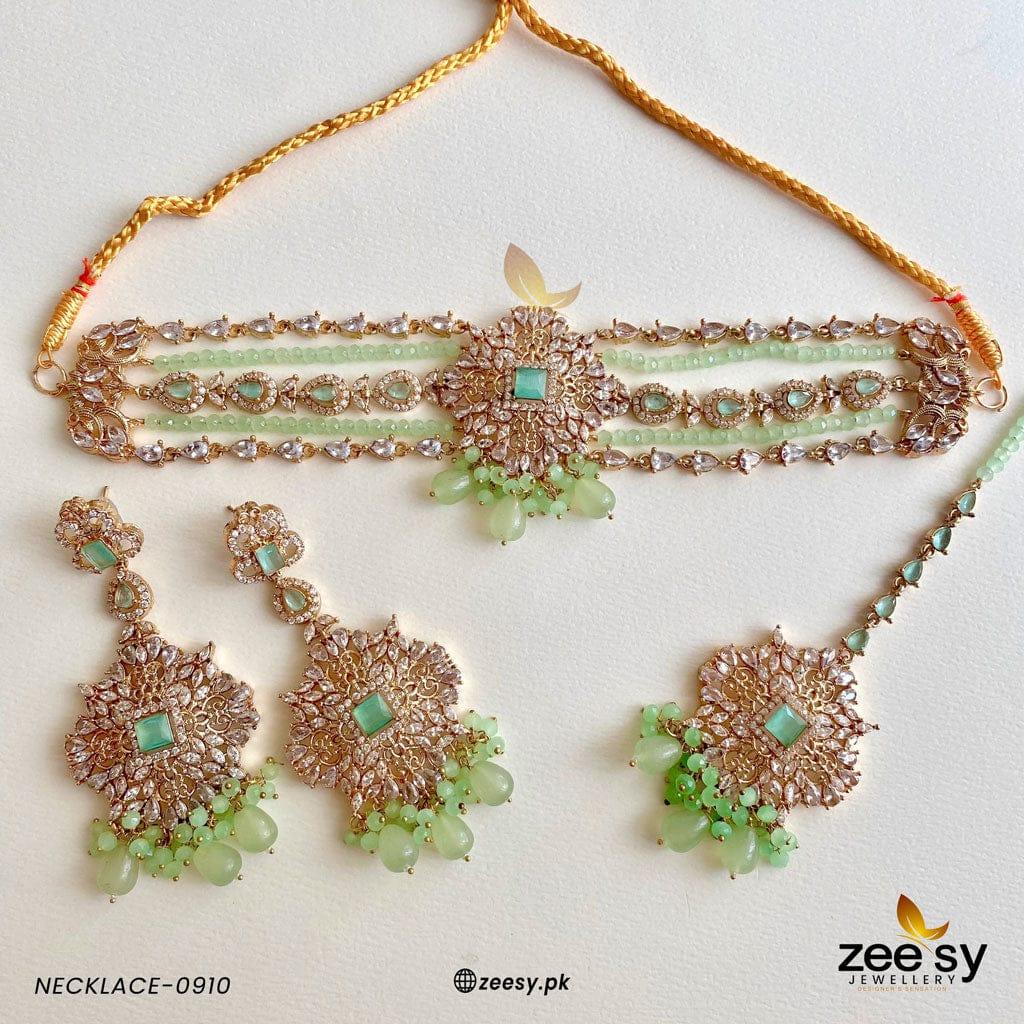Necklace-0910 - by - Libasekhas UK - Registered Vendor of : Zeesy - 100% Original Designer Dresss