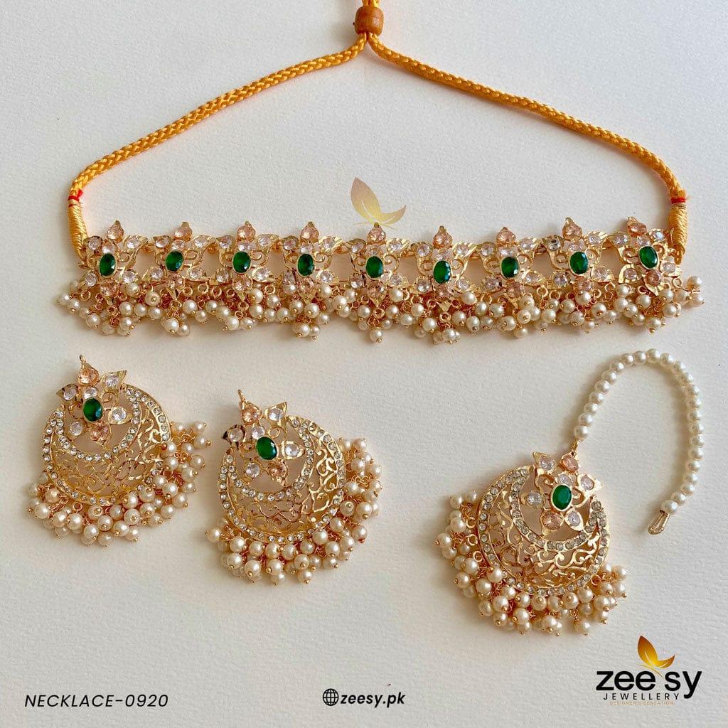 Necklace-0920 - by - Libasekhas UK - Registered Vendor of : Zeesy - 100% Original Designer Dresss