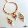 Necklace-0973 - by - Libasekhas UK - Registered Vendor of : Zeesy - 100% Original Designer Dresss