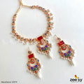 Necklace-0973 - by - Libasekhas UK - Registered Vendor of : Zeesy - 100% Original Designer Dresss