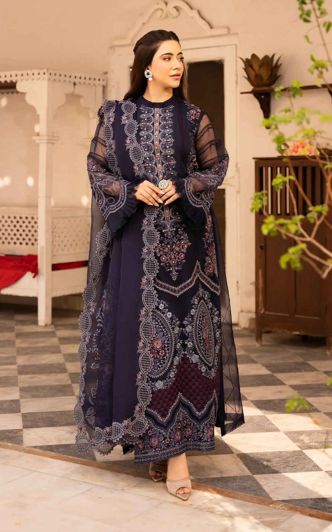 Asifa and Nabeel | Sunehri Eid 25 | Neelum-(SEF25-05) - Ladies Clothes -  Libasekhas
