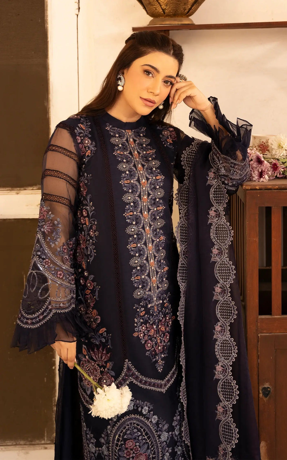 Asifa and Nabeel | Sunehri Eid 25 | Neelum-(SEF25-05) - Ladies Clothes -  Libasekhas