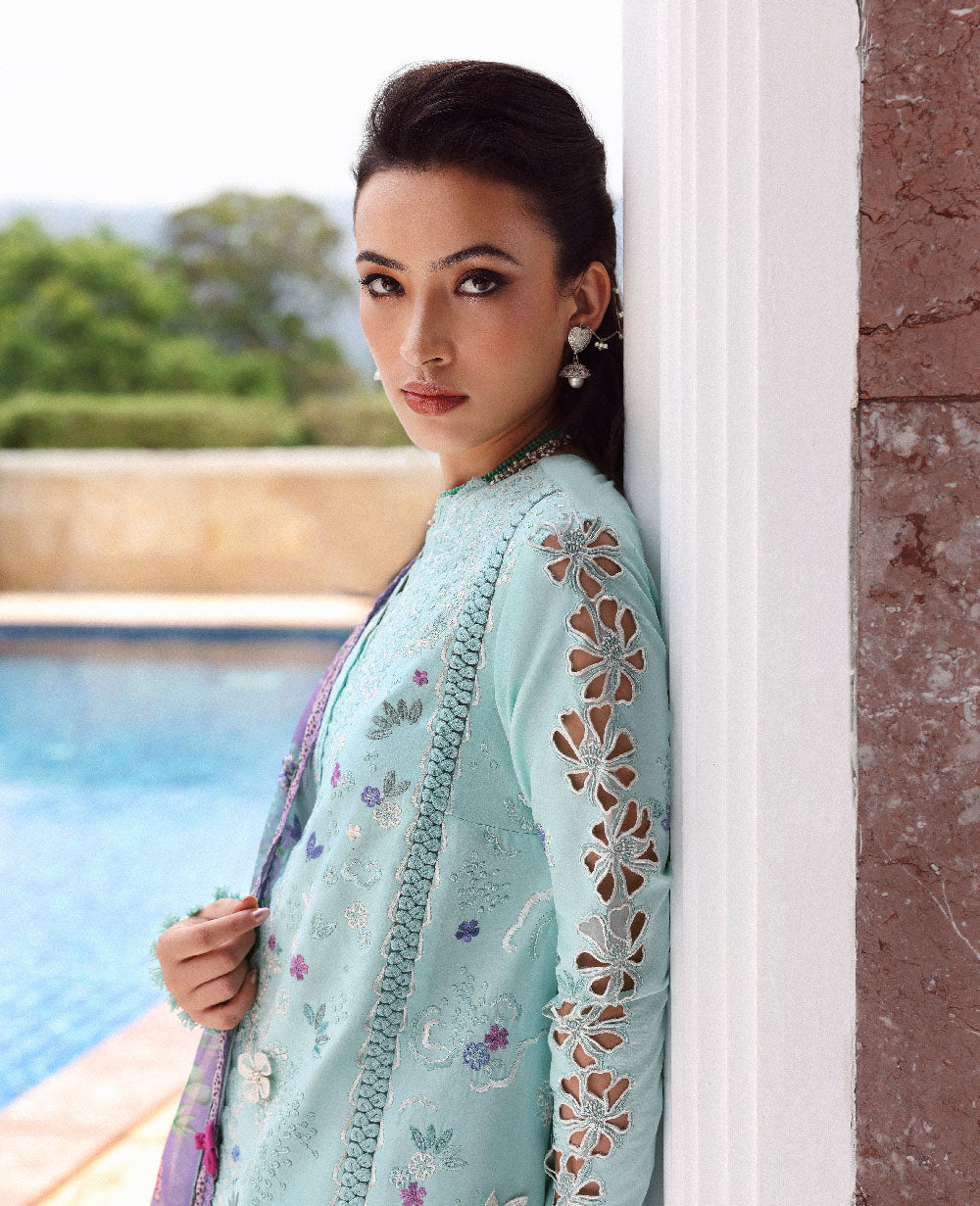 Republic Womenswear | Lilas Lawn 26 | Nerya - by Libasekhas - Registered Vendor of : Republic Womenswear - 100% Original Designer Dress