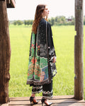 Mushq | The Secret Garden Lawn | Nightshade Bloom - by Libasekhas UK - Registered Vendor of : Mushq - 100% Original Designer Dress