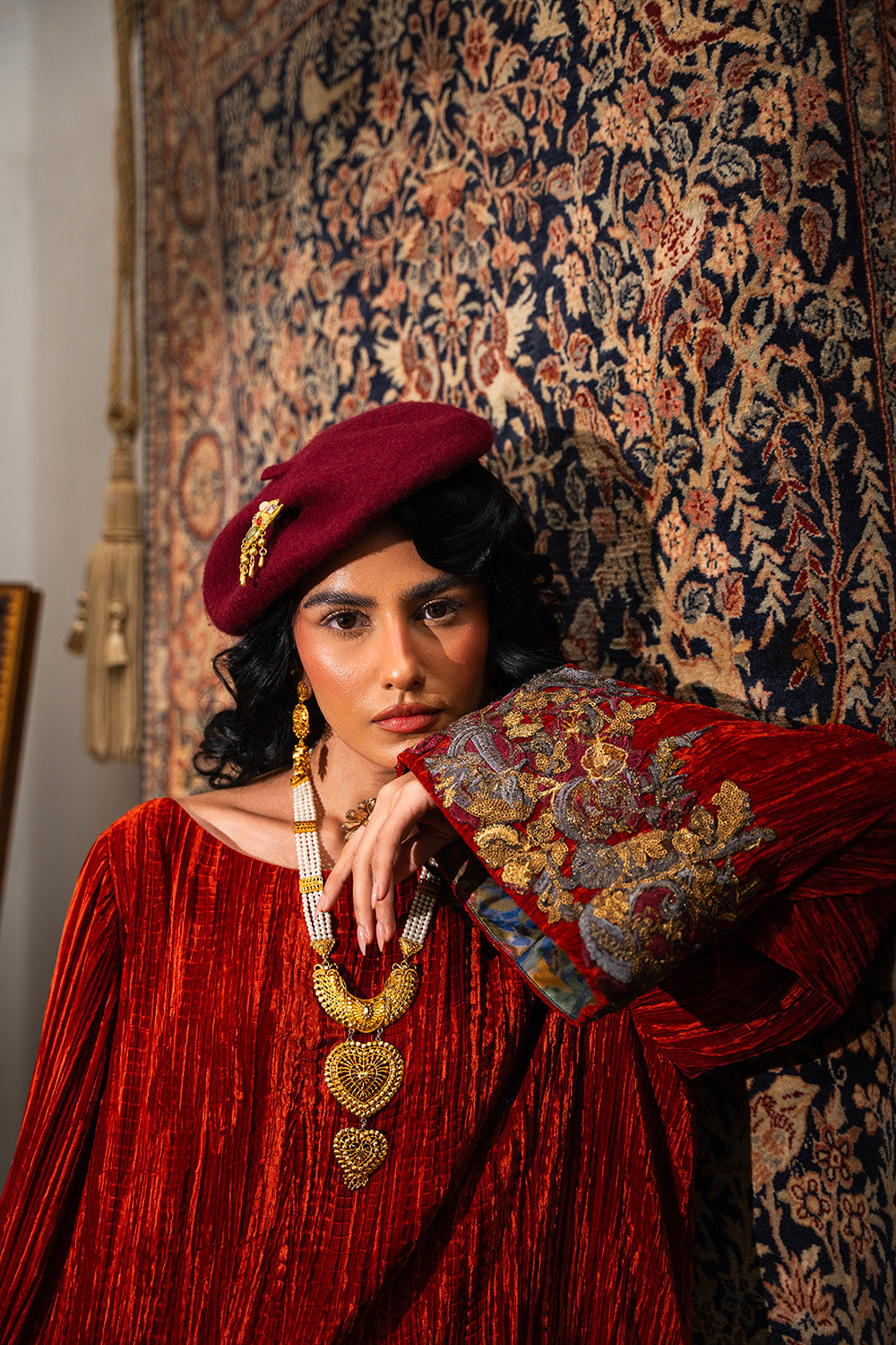 Nilofer Shahid | Aatish the Fire Within | Sholay (2pc) €“ Aatish The Fire within - by - Libasekhas UK - Registered Vendor of : Nilofer Shahid - 100% Original Designer Dresss