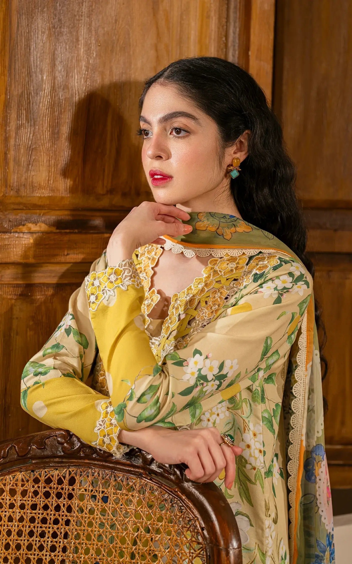 Asifa and Nabeel | Meraki Vintage 25 | Nimbu Pani (MVL25-04) - by - Libasekhas UK - Registered Vendor of : Asifa and Nabeel - 100% Original Designer Dresss