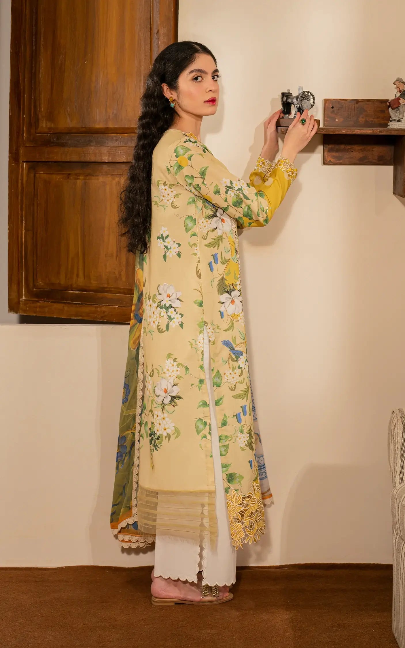 Asifa and Nabeel | Meraki Vintage 25 | Nimbu Pani (MVL25-04) - by - Libasekhas UK - Registered Vendor of : Asifa and Nabeel - 100% Original Designer Dresss