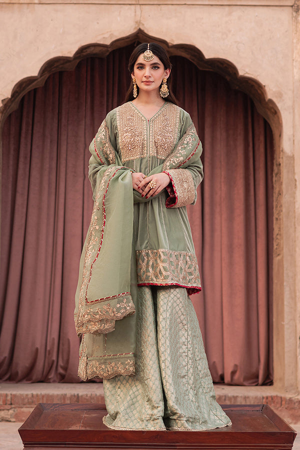 Azure | Vogue Formals | Noble Jade - by - Libasekhas UK - Registered Vendor of : Azure - 100% Original Designer Dresss