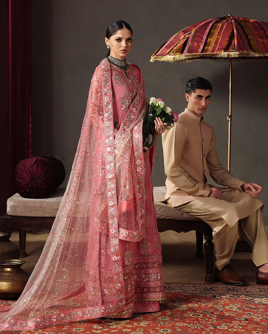 Roheenaz | Royale Eternel Chiffon Edit | Noble Allure - by Libasekhas UK - Registered Vendor of : Roheenaz - 100% Original Designer Dress