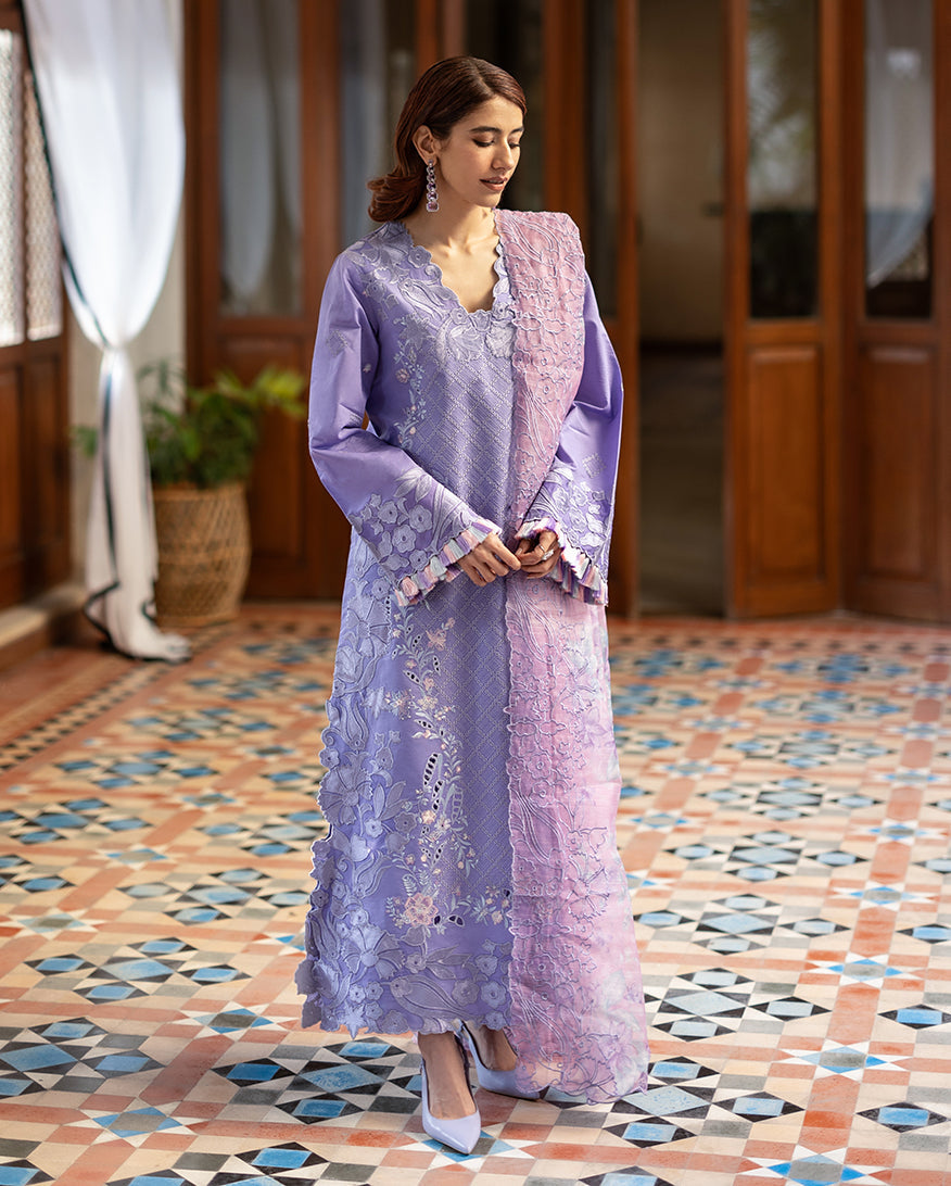Mushq | Astoria Lawn 26 | Noctelle - by Libasekhas UK - Registered Vendor of : Mushq - 100% Original Designer Dress
