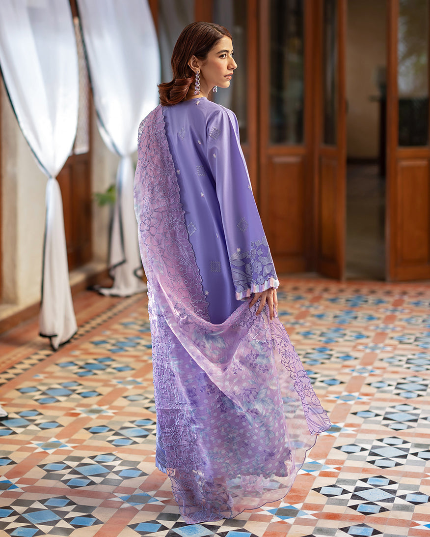 Mushq | Astoria Lawn 26 | Noctelle - by Libasekhas UK - Registered Vendor of : Mushq - 100% Original Designer Dress