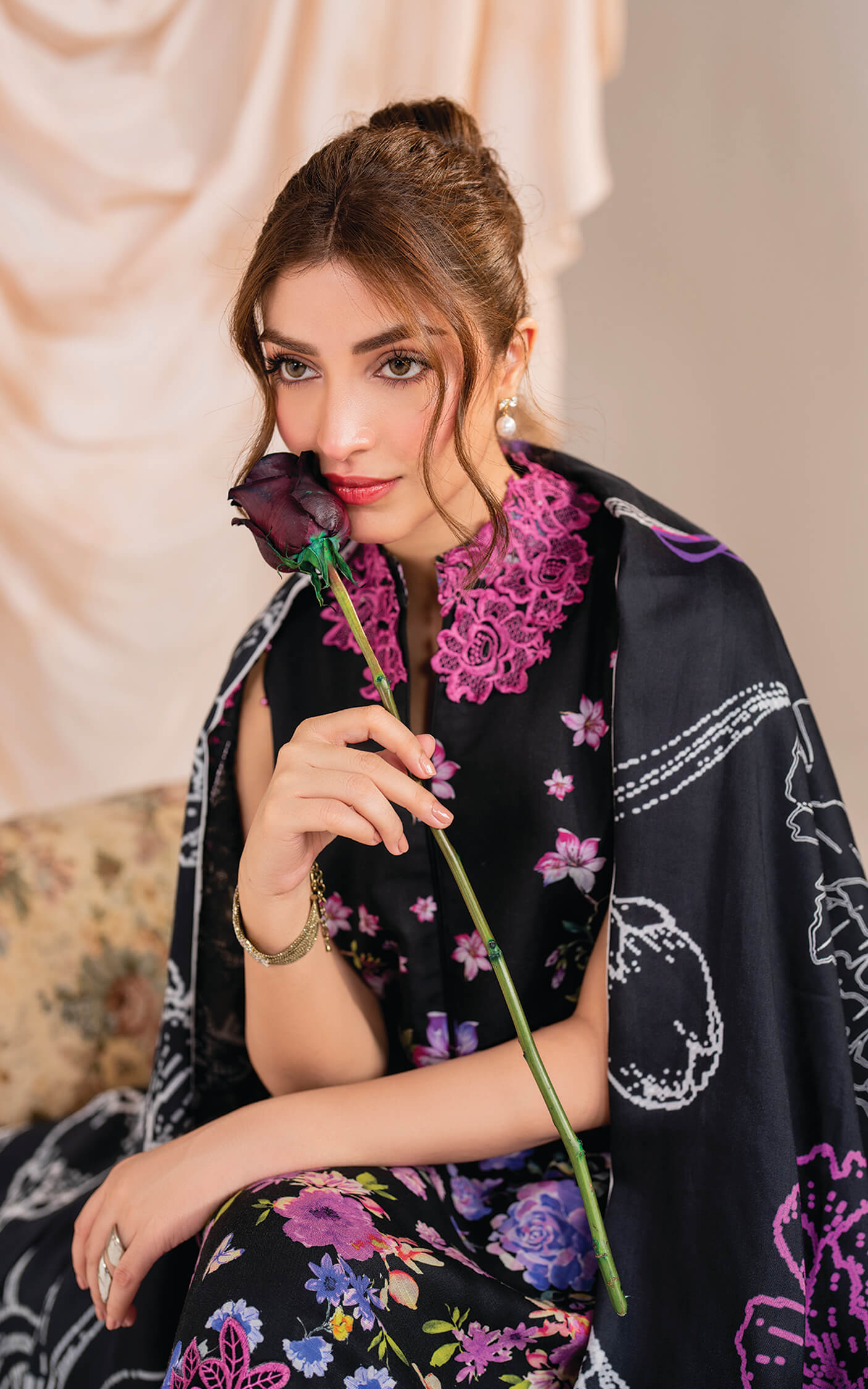 Asifa and Nabeel | Winter Meraki 24 | Nocturne-MW-10 - by - Libasekhas UK - Registered Vendor of : Asifa and Nabeel - 100% Original Designer Dresss