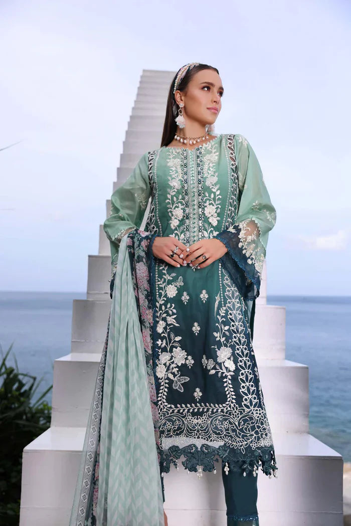 Noor by Saadia Asad | Luxe Printkari 24 | D2-A - by - Libasekhas UK - Registered Vendor of : Noor by Saadia Asad - 100% Original Designer Dresss