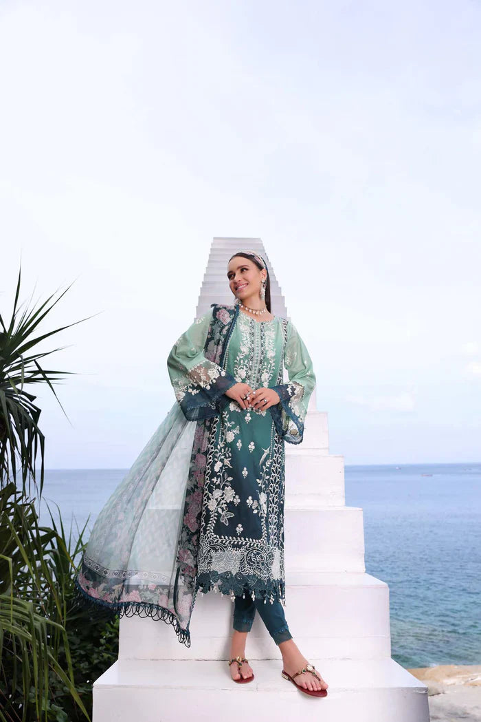 Noor by Saadia Asad | Luxe Printkari 24 | D2-A - by - Libasekhas UK - Registered Vendor of : Noor by Saadia Asad - 100% Original Designer Dresss