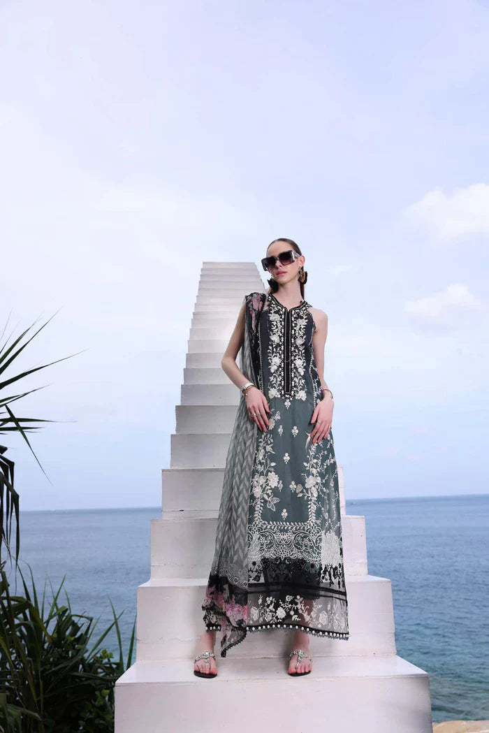 Noor by Saadia Asad | Luxe Printkari 24 | D2-B - by - Libasekhas UK - Registered Vendor of : Noor by Saadia Asad - 100% Original Designer Dresss