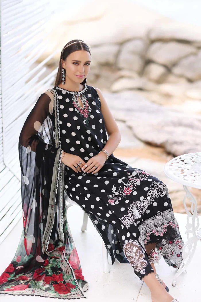 Noor by Saadia Asad | Luxe Printkari 24 | D6-A - by - Libasekhas UK - Registered Vendor of : Noor by Saadia Asad - 100% Original Designer Dresss