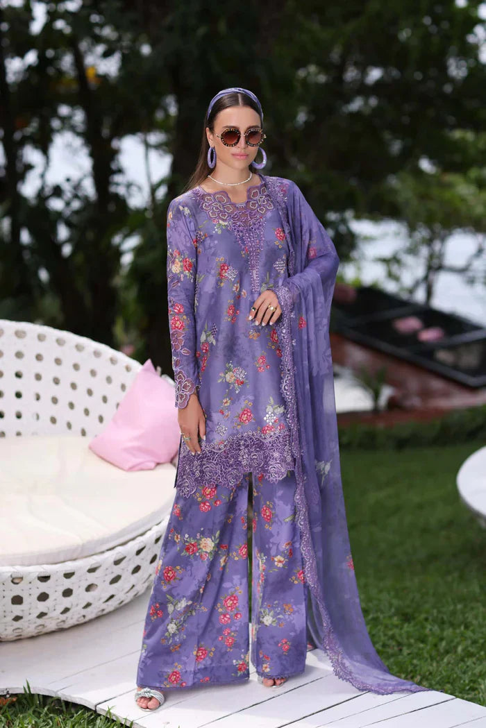 Noor by Saadia Asad | Luxe Printkari 24 | D4-B - by - Libasekhas UK - Registered Vendor of : Noor by Saadia Asad - 100% Original Designer Dresss