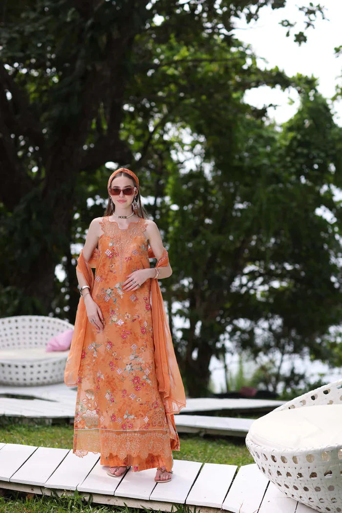 Noor by Saadia Asad | Luxe Printkari 24 | D4-A - by - Libasekhas UK - Registered Vendor of : Noor by Saadia Asad - 100% Original Designer Dresss
